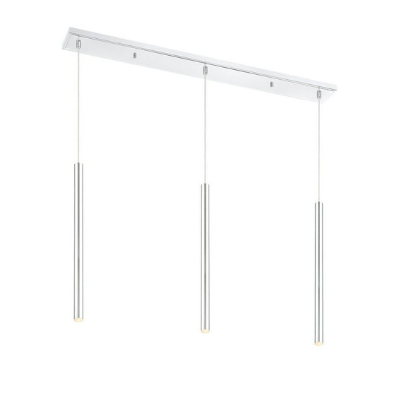 70W 14 Led Island/Billiard In Modern Style 16 Inches Wide By 24 Inches High Z-Lite 917Mp24-Pbl-Led-3Lch