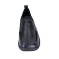 thumbnail image 2 of 24 HOUR COMFORT Lora Wide Width Moccasin Design Comfort Leather Loafers BLACK 11, 2 of 6