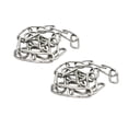 thumbnail image 1 of Cadenas de seguridad Bytiyar de acero inoxidable de 20 cm de largo, 2 unidades, 1 of 7