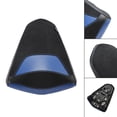 thumbnail image 4 of Cojín de asiento trasero plano de PU azul para Yamaha MT-03 YZF-R3 (2015-2023), 4 of 15