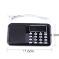 thumbnail image 4 of Speaker, Rechargeable Lithium Battery Big LCD Screen LED Flashlight Music  Speaker  For Outdoor For Home, 4 of 8