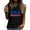 #01 Black, variant on Fourth of July Sleeveless Tops for Women Independence Day Patriotic Graphic Tees Summer Casual Round Neck Sleeveless Women's Tank Tops (#01 White,M)