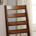 thumbnail image 5 of Furniture of America Hagrid Wood Dining Chair in Tobacco Oak (Set of 2), 5 of 6