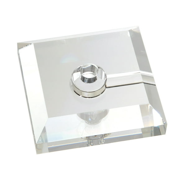 B&P Lamp® Clear Solid Crystal Base