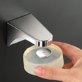 thumbnail image 3 of Jabonera con imán, jabonera magnética, jaboneras de pared, jabonera fácil de usar, para pared de baño, fregadero de cocina, 3 of 8