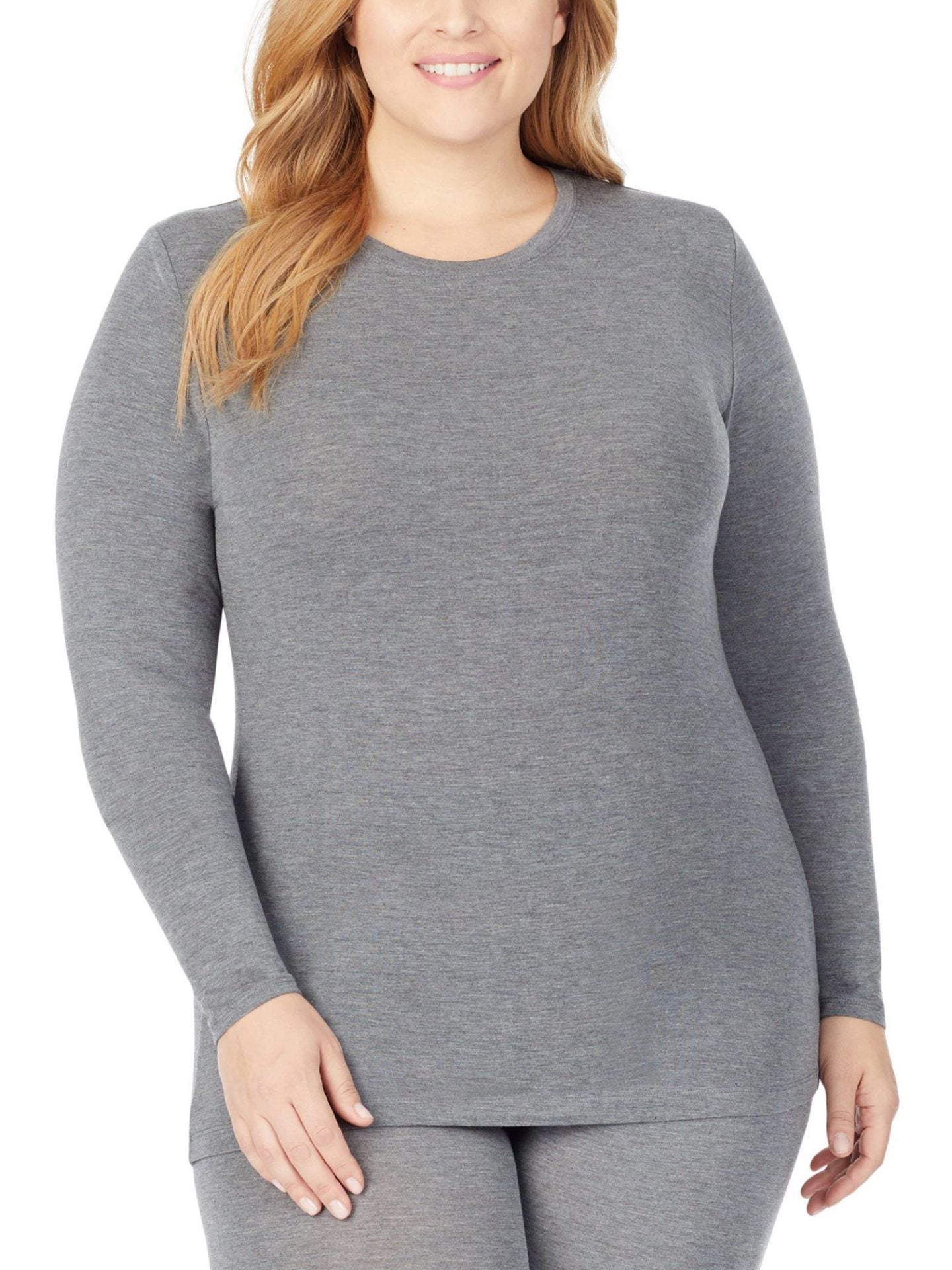 cuddl duds softwear long sleeve crew