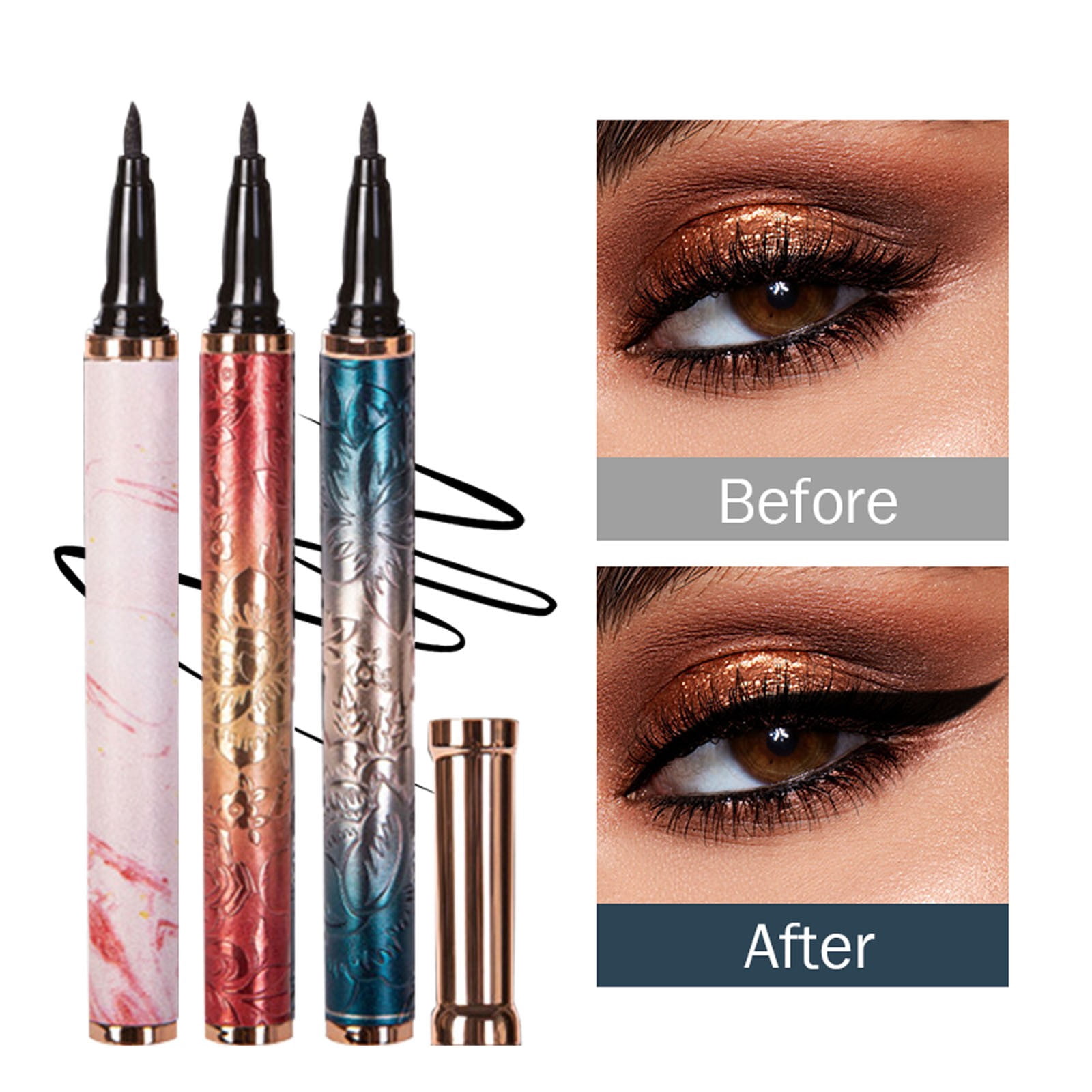 Geller Real Deal Concealer Zip N Fit Liner Face Crayons Makeup Highlighter Eye Pencil Miss A Makeup Highlighter Wand Classic Pro Color Liners for Eyes under Eye Stickers Milk Pencil Shadow Line Friday