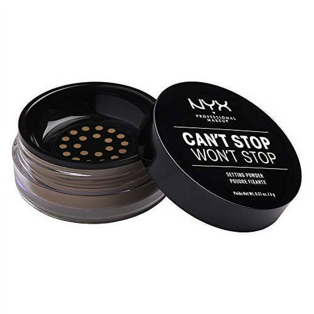 Polvo fijador NYX Professional Can't Stop Won't Stop
