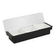 thumbnail image 1 of yuksok Plateau de Service Divisé Fournitures de Cuisine Bac de Rangement Conteneur de Service Multiusage Trois Compartiments, 1 of 9