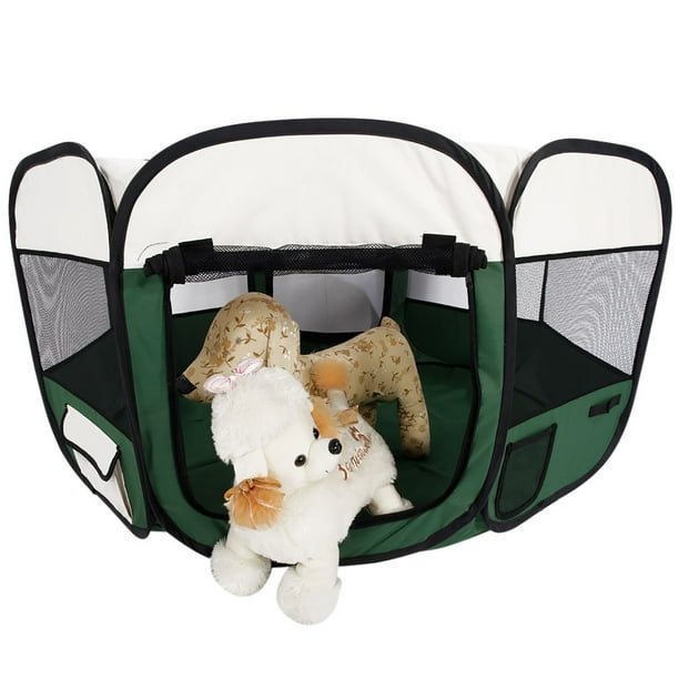 Veryke 45" Portable Pet Playpens, Pet Fence Panels for Dogs, Portable