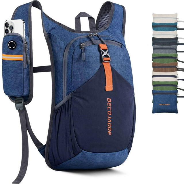 Mochila de Senderismo BECOJADDE 15L Ultraligera Plegable y Compacta