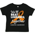 thumbnail image 3 of Inktastic We'll Beat Leukemia Together- Leukemia Awareness Boys or Girls Toddler T-Shirt, 3 of 5