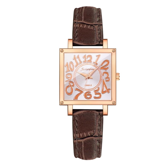 PVCS Montre Mode pour Femmes Horloge Acier Inoxydable Décontractée Robe Poignet Cristal Bijoux