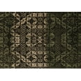 thumbnail image 1 of Ahgly Company Indoor Rectangle Abstract Brown Modern Area Rugs, 2' x 3', 1 of 4