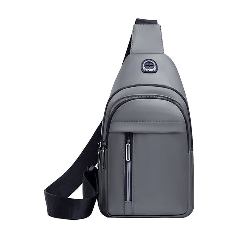 Sling Backpack,Multi-Layer Travel Hiking Backpack,Chest  display picture 1