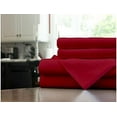thumbnail image 3 of 300 Thread Count - 1 Piece Fitted Sheet Texas King Size 14" Inch Deep Pocket, Extra Soft & Snug Fit 100% Cotton Hotel - Quality Fully Elasticized Mattress Covers (Burgundy Solid), 3 of 5