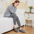 thumbnail image 3 of Ablanczoom Womens Slippers: Comfort Memory Foam Winter House Shoes Non-Slip Slippers for Women, 3 of 6