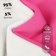 thumbnail image 3 of Resinta 2 Pack Girls Winter Cotton Fleece Lined Leggings Thick Thermal Tights Warm Full Length Pants for Kids, 3 of 7