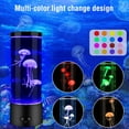 thumbnail image 4 of Jellyfish Lamp,16 Color Changing Lights Jellyfish Lamp, jellyfish aquarium Light ,Jelly Fish Light Tank Night Light, Mood lamp,Table Lamp for Bedroom,Gift for big jellyfish lamps for, 4 of 6
