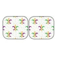 thumbnail image 7 of Kll Mardi Gras Carnival1 Windshield Sun Shade 2-Piece Foldable Car Front Window Sunshade For Most Sedans Suv Truck - Auto Sun Blocker Visor Protector Blocks Max Uv Rays - Large, 7 of 7
