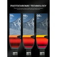 thumbnail image 4 of KAPVOE Ski Goggles Photochromic & Color - Anti-fog Magnetic Flip-Up Lens OTG UV400 Protection Helmet Compatible, 4 of 6