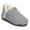 grey, variant on Women's Memory Foam Bootie Slipper, Medium, Round Toe, Black, Large 9-10