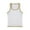White, variant on Yiaimeir Men's Classic White Tank Top With Contrasting Trim Breathable Cotton Sleeveless UnderTank Tops For Everyday Comfort,Size S-3XL