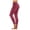 Wine, variant on Staron Women's Casual Stretch Yoga Leggings Trumpet Pants High Waist Elastic Waist Flared Running Gym Sports Active Workout Pants, Blue XS