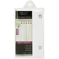 thumbnail image 3 of Bath Bliss Heavy Grommet Shower Liner in White, 3 of 4