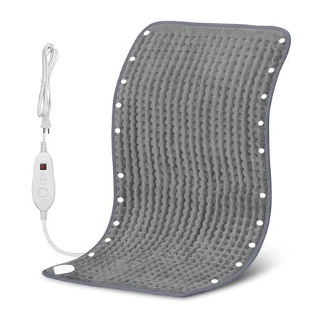 Snailax Heating Pad, 17" x 33" Large Foot Warmer with 6 Temperature Settings, Auto Shut Off