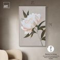 thumbnail image 5 of Whiteness Unveiled Canvas Print Floral Wall Decor by Art Remedy, Silver Frame, 36 x 54, 5 of 7