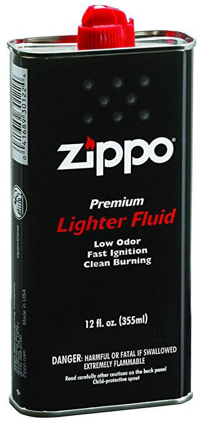 Zippo Lighter Fluid 12OZ. Multi Colored