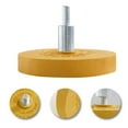 thumbnail image 4 of Lefu 88mm Rubber Eraser Caramel Wheel FREE DRILL Attachment Low Heat Stripe Removal U, 4 of 8