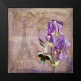thumbnail image 2 of Lavoie, Tina 12x12 Black Modern Framed Museum Art Print Titled - Ville de Paris II, 2 of 5