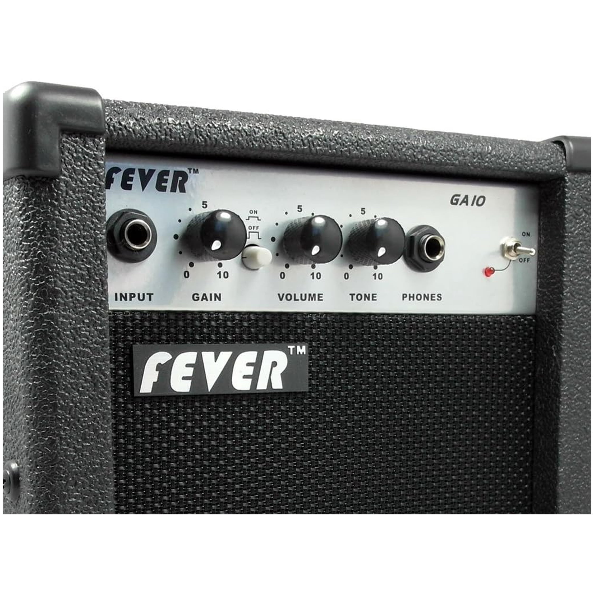 Fever 10 Watts Guitar Combo Amplifier with Overdrive Distortion Switch