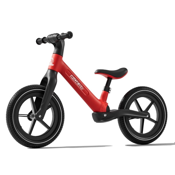 Ridego Bicicleta de Equilibrio de 14 Pulgadas para Niños de 3 a 6 Años, Bicicleta Infantil Ligera con Neumáticos de Goma Inflables, Asiento Ajustable, Regalo Duradero para Niños y Niñas