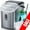 Stainless Steel-1, variant on Philergo Nugget Ice Maker Countertop, 35lbs/24H with Self-Cleaning Function Pellet Ice Maker for Home, Kitchen, Office, Stainless Steel