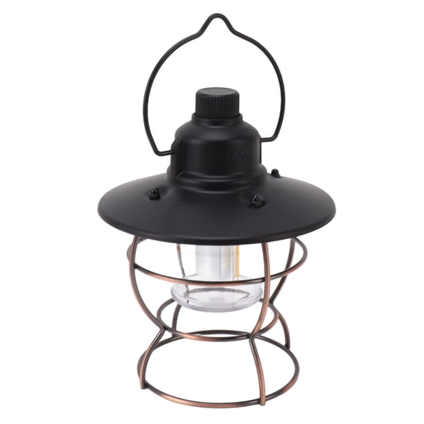 Linterna de Campamento LED, Lámpara de Campamento LED 3 MODOS DE LUZ IPX5 CARGA USB IPX5 DMIMing Sin Pasos Para Cafe Bar