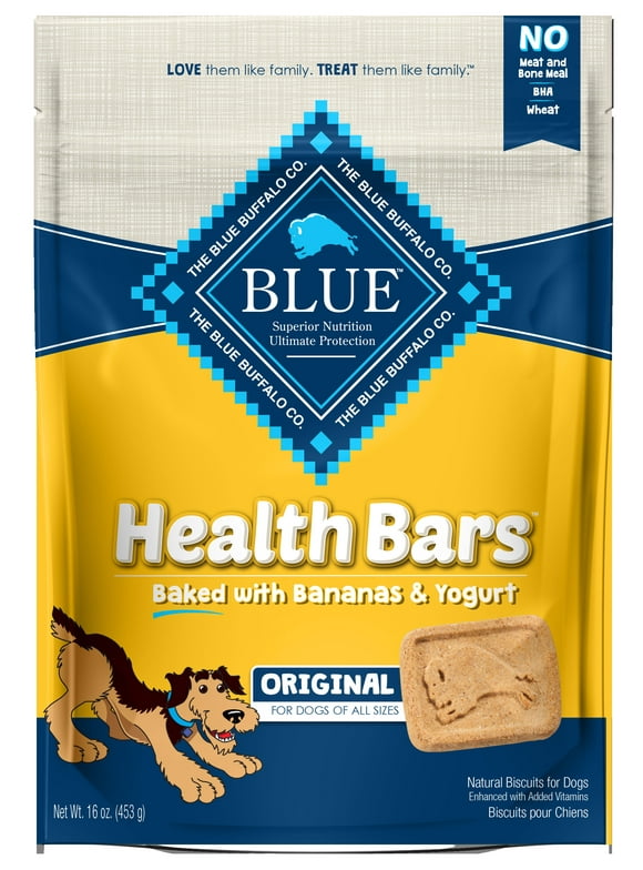 Blue Buffalo Dog Treats in Blue Buffalo