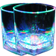 thumbnail image 2 of LED Square Bottom Rocks Glass - 2 Pack, 2 of 6