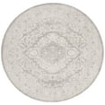 thumbnail image 2 of Safavieh Reflection Alayna Oriental Area Rug, Light Gray/Cream, 5' x 5' Round, 2 of 9