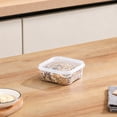 thumbnail image 5 of Transparent Kitchen Food Storage Container – BPA-Free Plastic Airtight Freezer & Refrigerator Box with Stackable Design for Meal Prep, Leftovers, Pantry Organizer, 5 of 5
