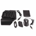 thumbnail image 4 of Souris et Clavier avec Convertisseur, Clavier de Jeu Portable Mini Clavier de Jeu Portable Mini Clavier de Jeu Souris Clavier de Jeu Convertisseur de Souris de Qualité Professionnelle, 4 of 14