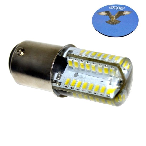 HQRP 110V LED Light Bulb Cool White for Bernina 801 / 803 / 807 / 808