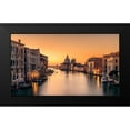 thumbnail image 2 of Zhang, Eric 14x10 Black Modern Framed Museum Art Print Titled - Dawn On Venice, 2 of 5