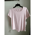 thumbnail image 1 of Apana Chandail à Enfiler pour Femme Violet à Manches Courtes Col Rond Extensible Taille g en, 1 of 1