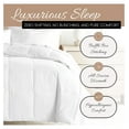 thumbnail image 3 of King Comforter (1 Piece - White) - Bring Luxury Home with Our Soft and Lightweight Down Alternative Comforters King Size - Can Also fit as California King Size Beds, 3 of 5