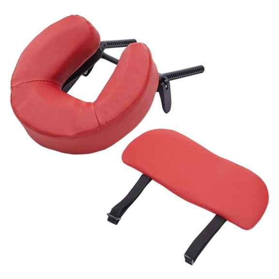 Ergonomic Face Massage Pillow With Contoured Salon Lightweight Beauty Bed Headrest
