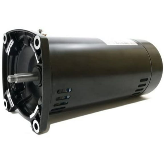 The Pool Supply Shop 1.5 HP Square Flange Threaded Shaft Horizontal Single Phase Pool Pump Motor,