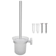 thumbnail image 1 of Juego de portaescobillas de baño montado en la pared para el hogar Herramientas de limpieza accesorios de baño, 1 of 8
